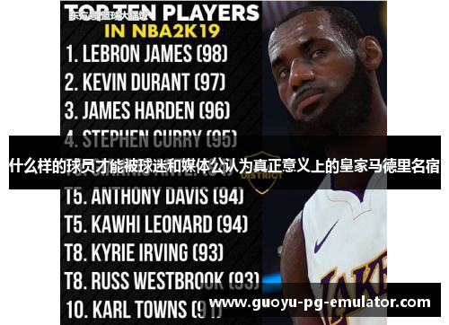 什么样的球员才能被球迷和媒体公认为真正意义上的皇家马德里名宿